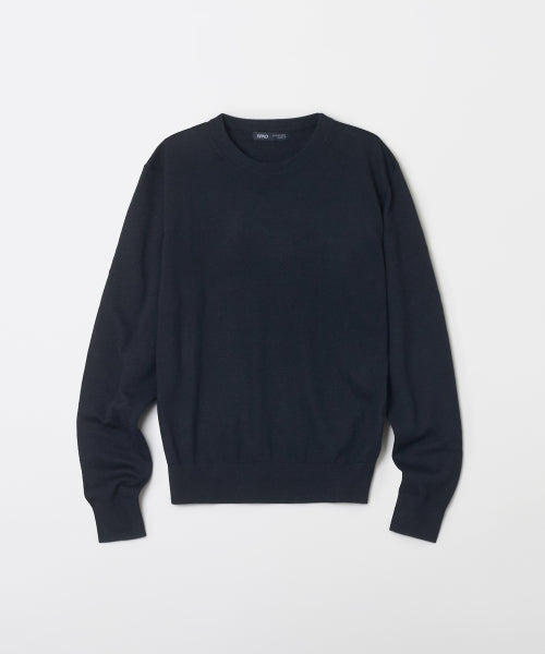[Merino Wool Blend] Women's Round Neck Knitwear_SPKWF49W05
