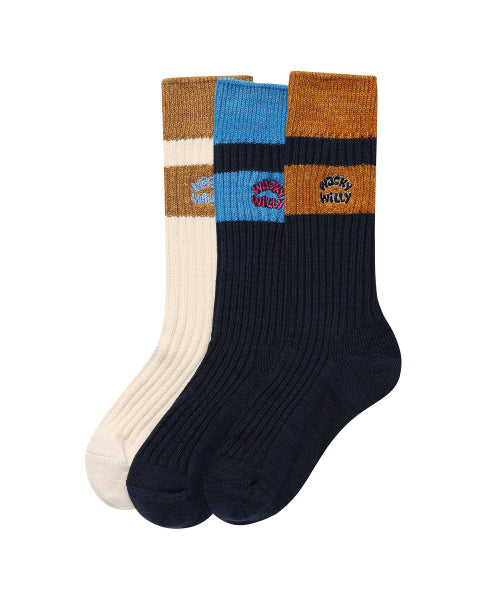 typo color socks 3PACK