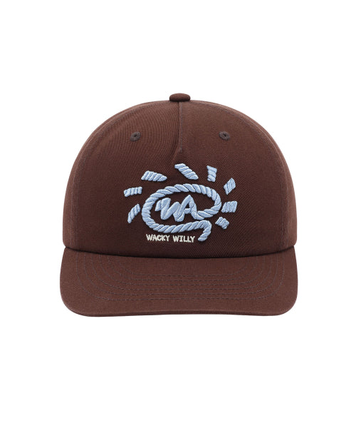 rope embroidered trucker cap (3 colors)