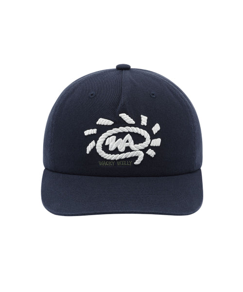 rope embroidered trucker cap (3 colors)