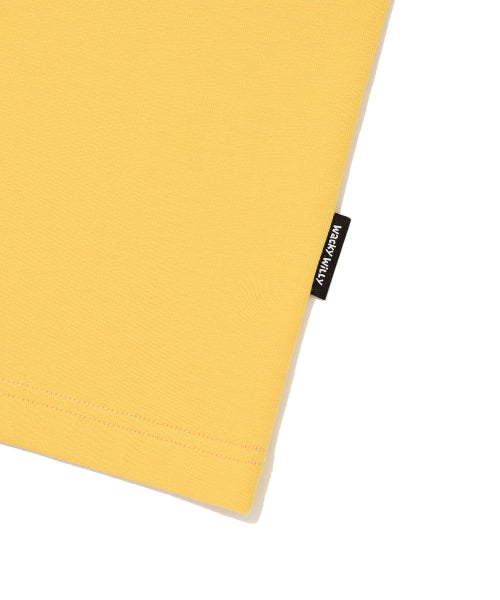 Point Graphic Short Sleeve T-shirt Yellow