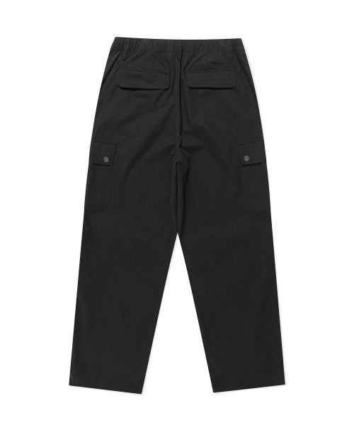 Women's cargo para suit pants black
