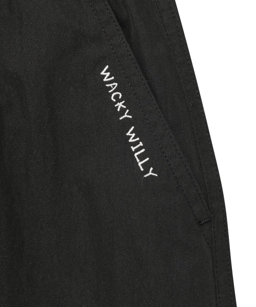 Women's cargo para suit pants black