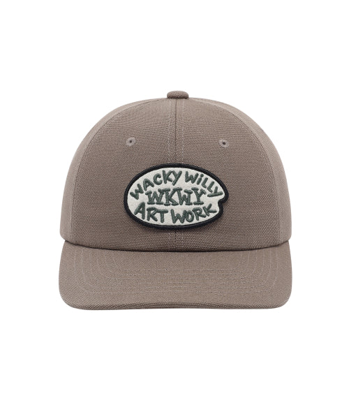 Typograph Embroidered Wappen Cap (3 colors)