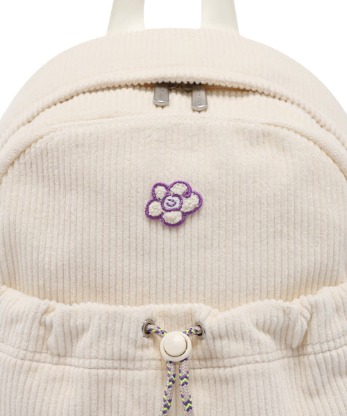 Women's Lily Wappen Corduroy Backpack Ivory