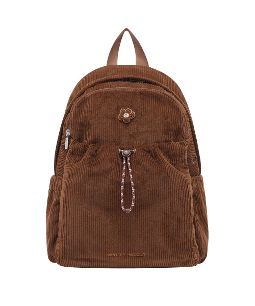 Women's Lily Whappen Corduroy Backpack Brown
