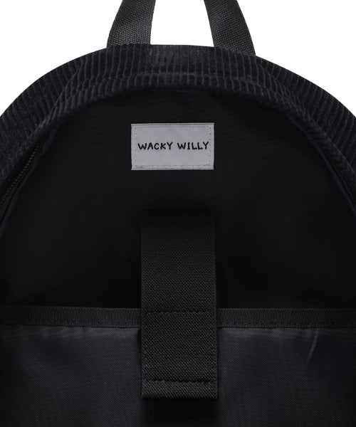 Women's Lily Wappen Corduroy Backpack Black