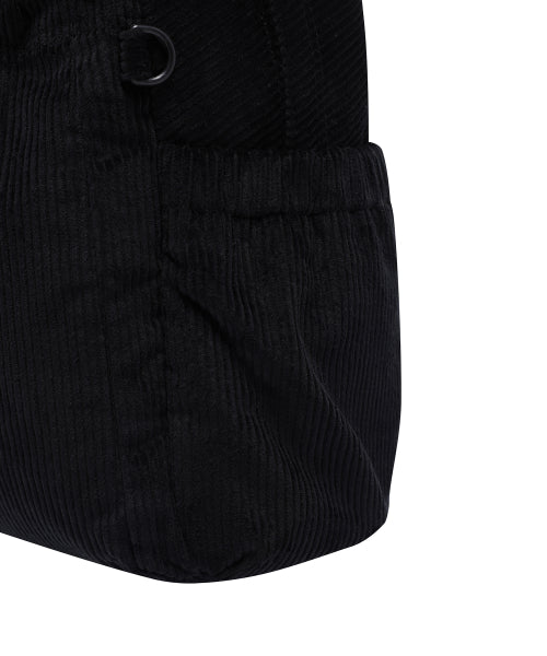 Women's Lily Wappen Corduroy Backpack Black