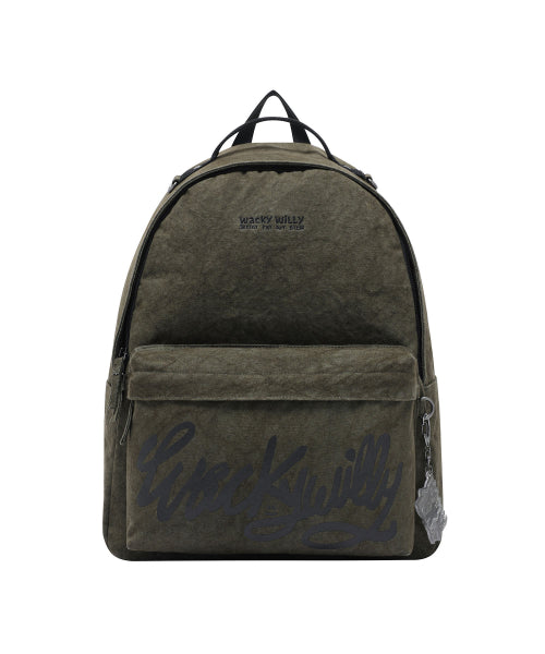 Crackwashing Daily Backpack Khaki