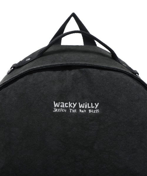 Crackwashing Daily Backpack Black