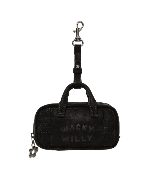 Mini Bag Keyring Black