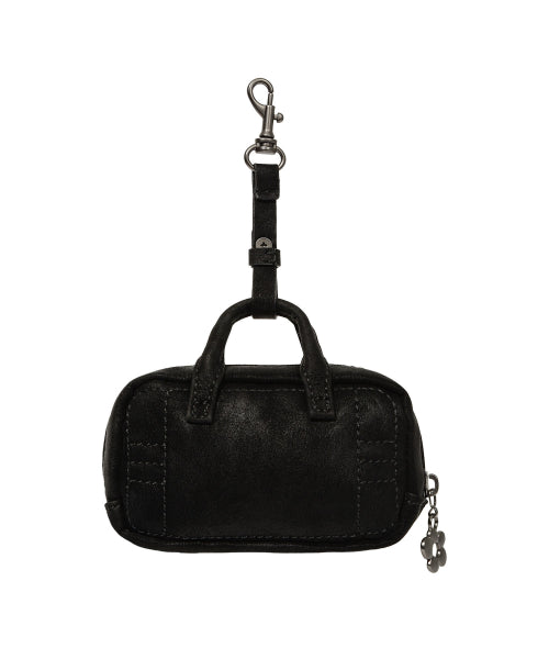 Mini Bag Keyring Black