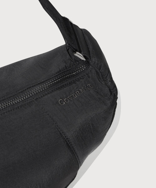 Flow Nylon Hobo Crossbody Bag
