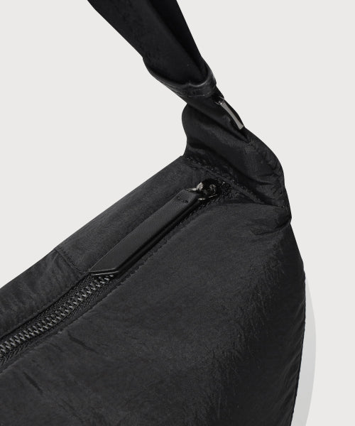 Flow Nylon Hobo Crossbody Bag