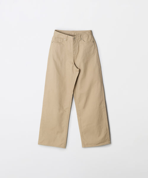 [Daily] Twill Cotton Wide Pants_STPCF49G01