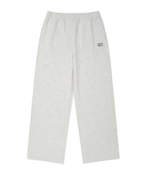 Women's Semi-Wide Sweatpants Oatmeal
