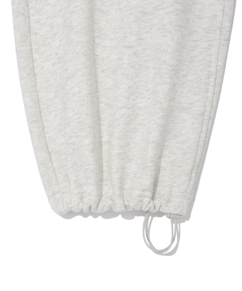 Women's Semi-Wide Sweatpants Oatmeal