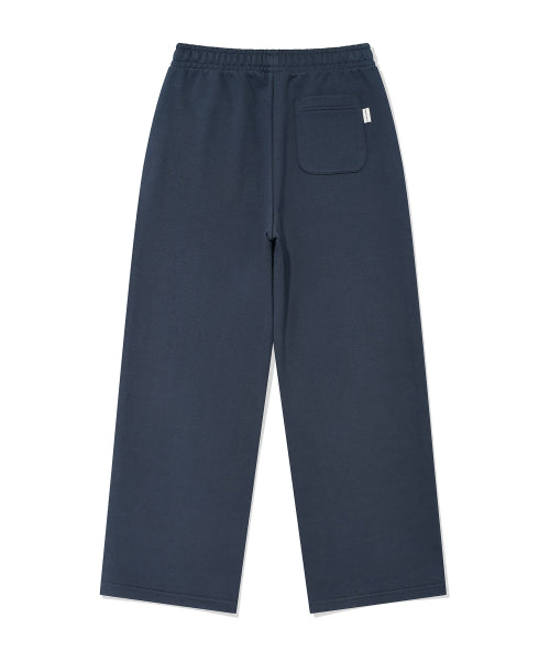 Women's Semi-Wide Sweatpants Navy