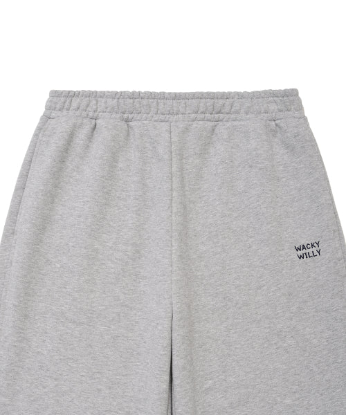 Women's Semi-Wide Sweatpants Gray