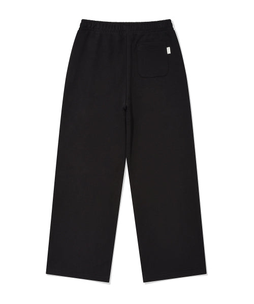 Women's Semi-Wide Sweatpants Black