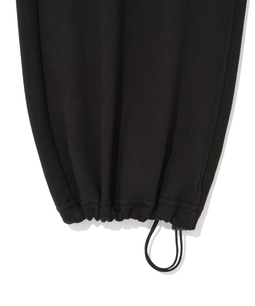 Women's Semi-Wide Sweatpants Black