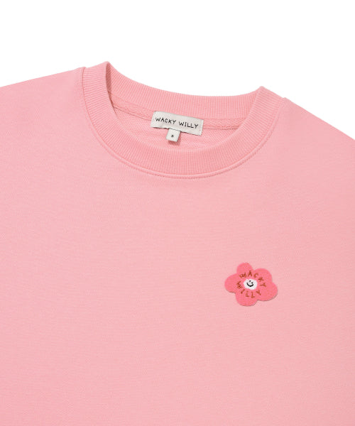 [25FW] Women's Lily and Penn Cropped Sweatshirt Pink