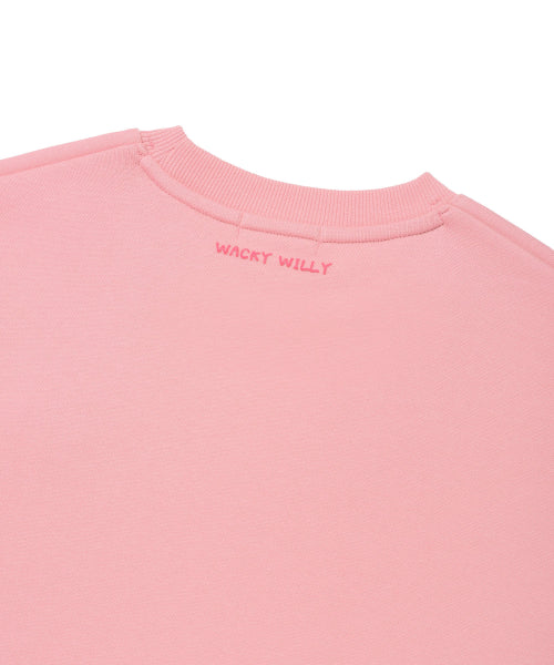 [25FW] Women's Lily and Penn Cropped Sweatshirt Pink