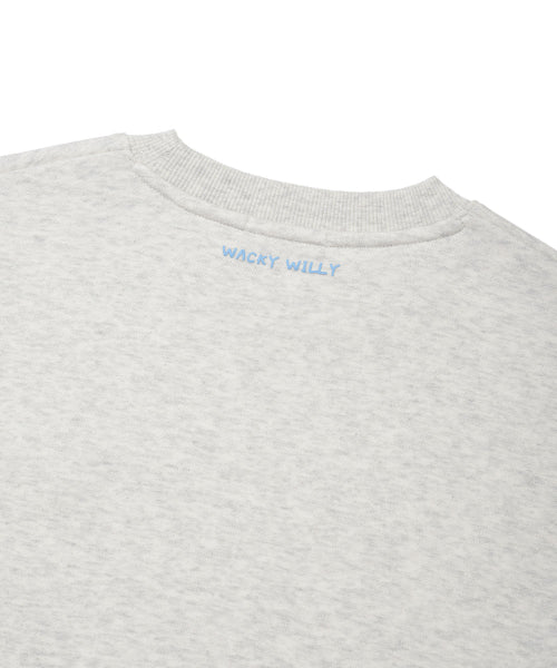 [25FW] Women's Lily and Penn Cropped Sweatshirt Oatmeal