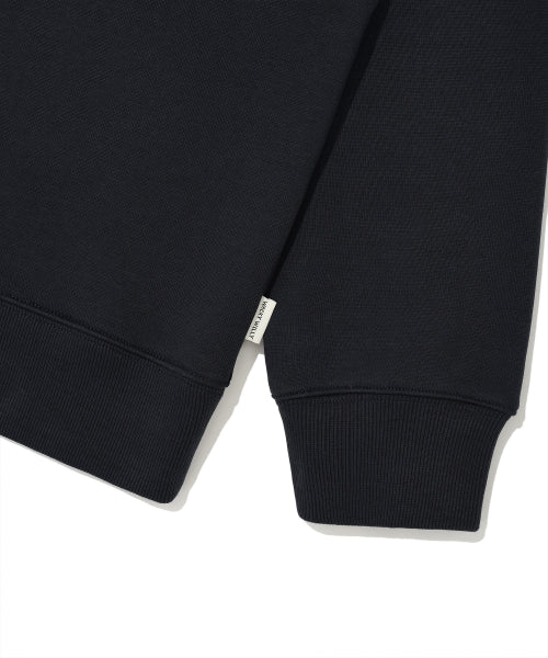 [25FW] Women's Big Lily Graphic Sweatshirt Navy