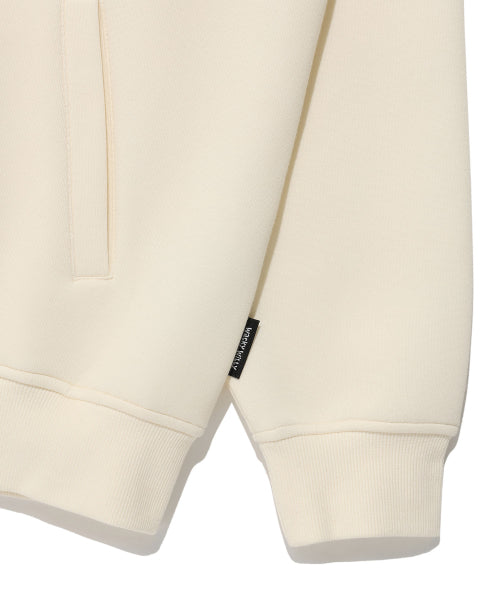 [25FW] Hood button cardigan cream
