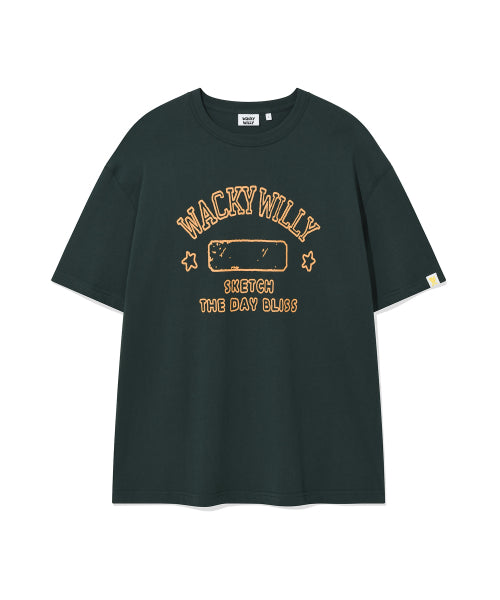 Archive crew neck short-sleeved T-shirt (2 colors)