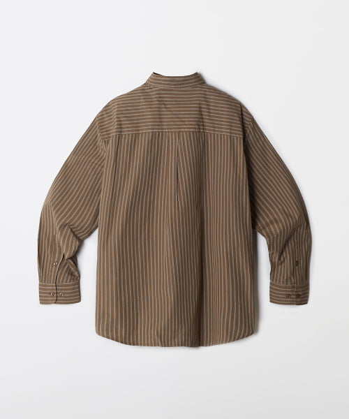 [High density cotton] Women's Oversized fit shirt (biowashing)_SPYWF49W11