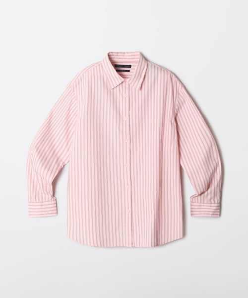 [High density cotton] Women's Oversized fit shirt (biowashing)_SPYWF49W11