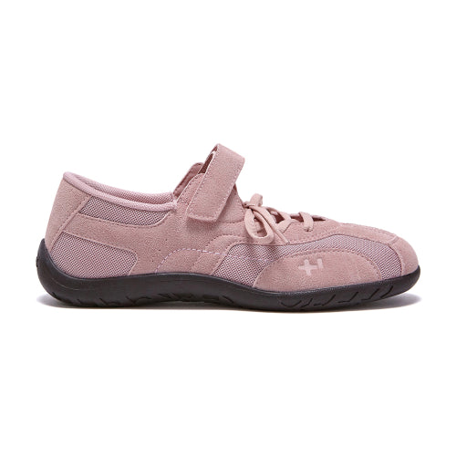 Romari Suede Lace-Up Sneakers Cocoa Mob Pink FLOTFA3W60
