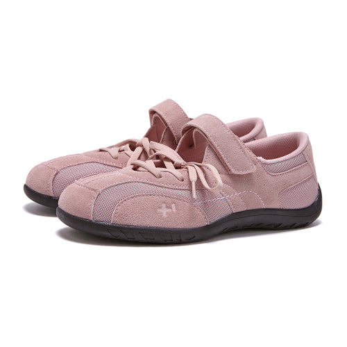 Romari Suede Lace-Up Sneakers Cocoa Mob Pink FLOTFA3W60