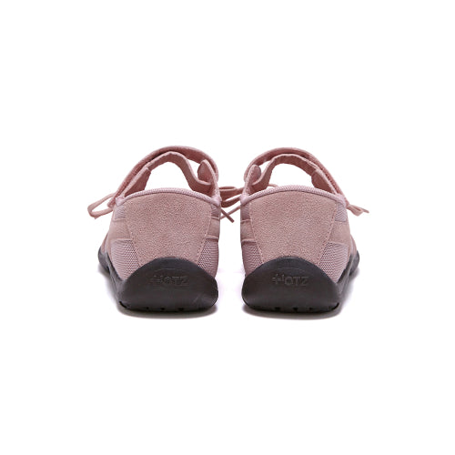 Romari Suede Lace-Up Sneakers Cocoa Mob Pink FLOTFA3W60