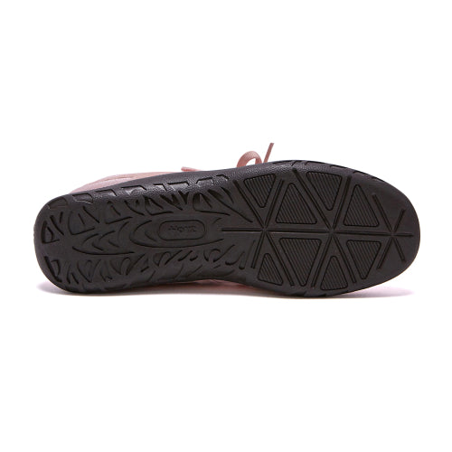 Romari Suede Lace-Up Sneakers Cocoa Mob Pink FLOTFA3W60