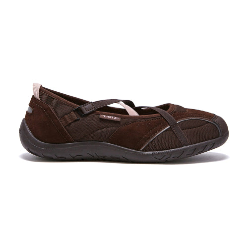 Romari Suede Bendable Flat Merry-Jane Cocoa Mob Brown FLOTFA3W59