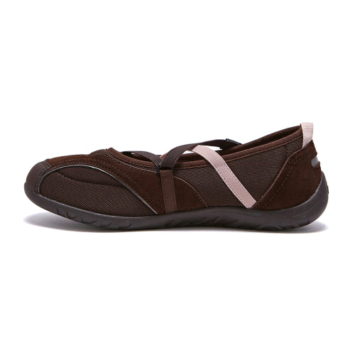 Romari Suede Bendable Flat Merry-Jane Cocoa Mob Brown FLOTFA3W59