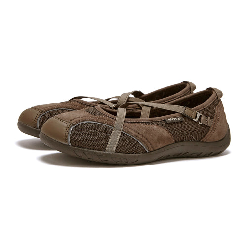 Romari Suede Bendable Flat Sneakers Mocamus FLOTFA3W58
