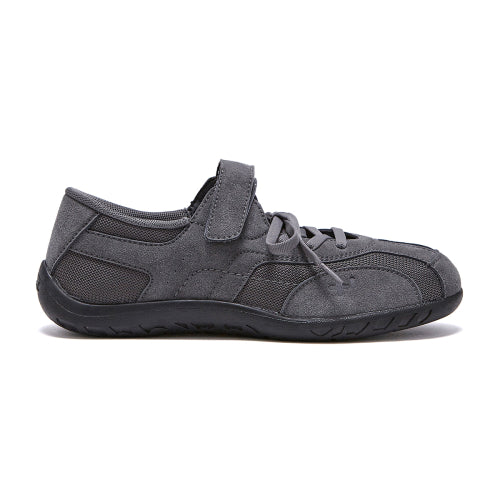 Romari Suede Lace-Up Sneakers Gray FLOTFA3W43