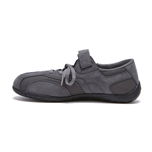 Romari Suede Lace-Up Sneakers Gray FLOTFA3W43
