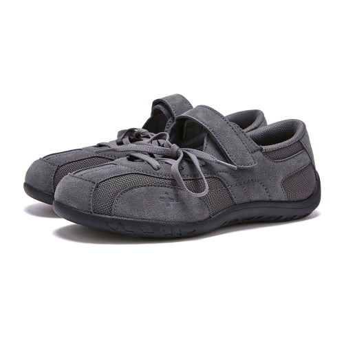 Romari Suede Lace-Up Sneakers Gray FLOTFA3W43