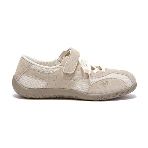 Romari Suede Lace-Up Sneakers Ivory FLOTFA3W42