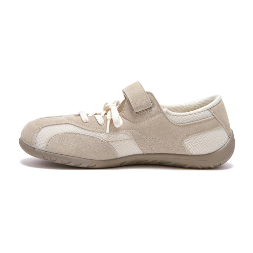 Romari Suede Lace-Up Sneakers Ivory FLOTFA3W42