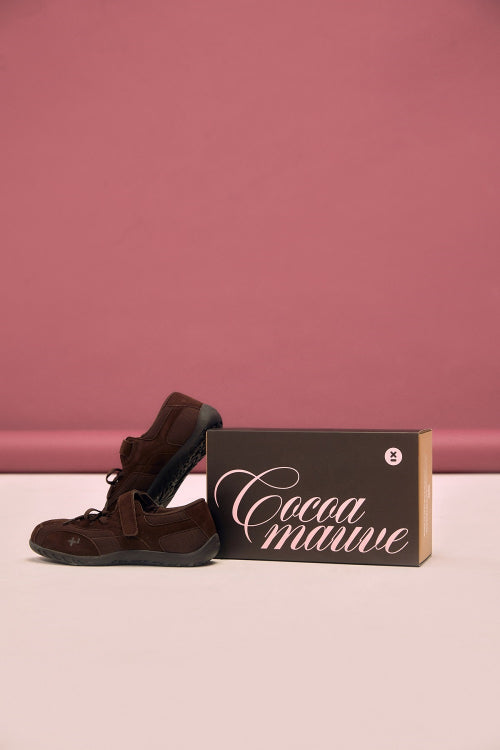 Romari Suede Lace-Up Sneakers Cocoa Mob Brown FLOTFA3W41