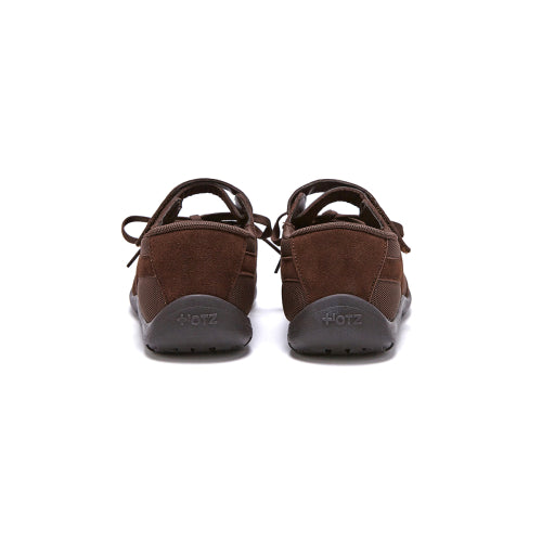 Romari Suede Lace-Up Sneakers Cocoa Mob Brown FLOTFA3W41