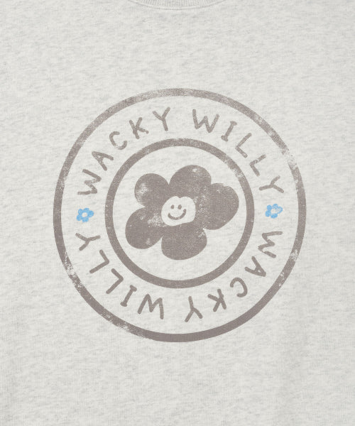 Women's Lily Circle Graphic Sweatshirt Oatmeal