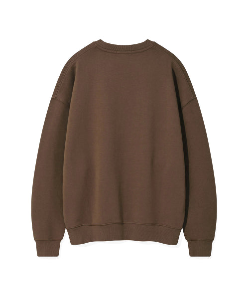 Women's Lily Circle Graphic Sweatshirt Brown