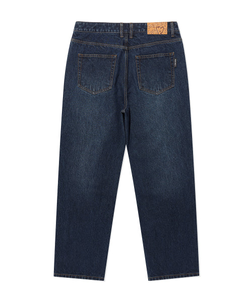 Basic denim pants indigo